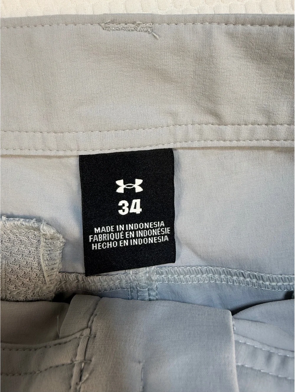 Under Armour Fish Hunter 2.0 Men’s 34 Cargo Shorts Gray UPF 50 New